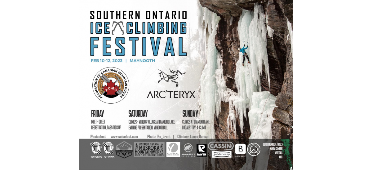 Ice Climbing: SOIceFest 2023 - Feb 11-12